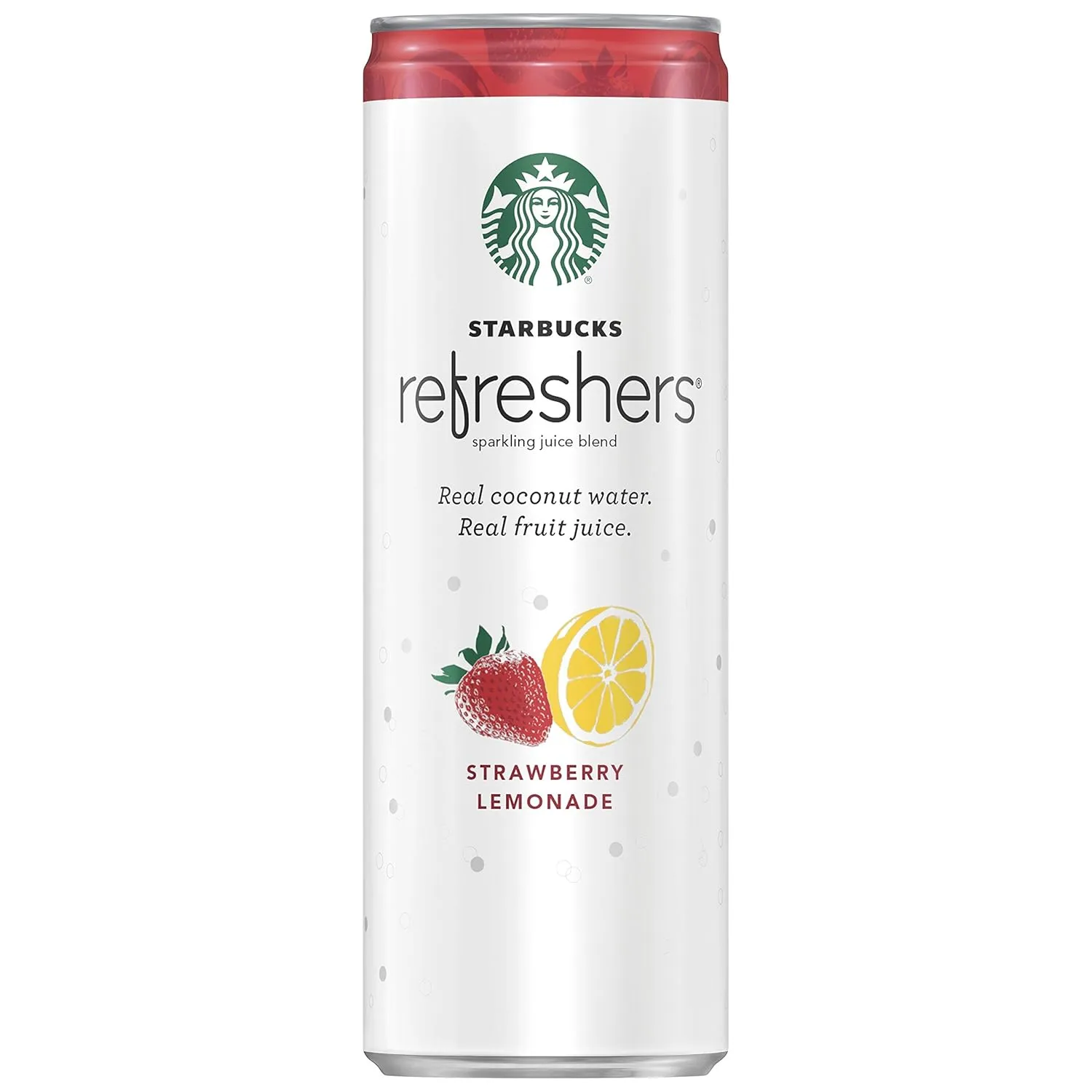 Starbucks Refreshers, 3 Flavor Variety Pack (Peach,Cherry, Stw Lmd), 12 Ounce Sleek Cans (Pack of 12)