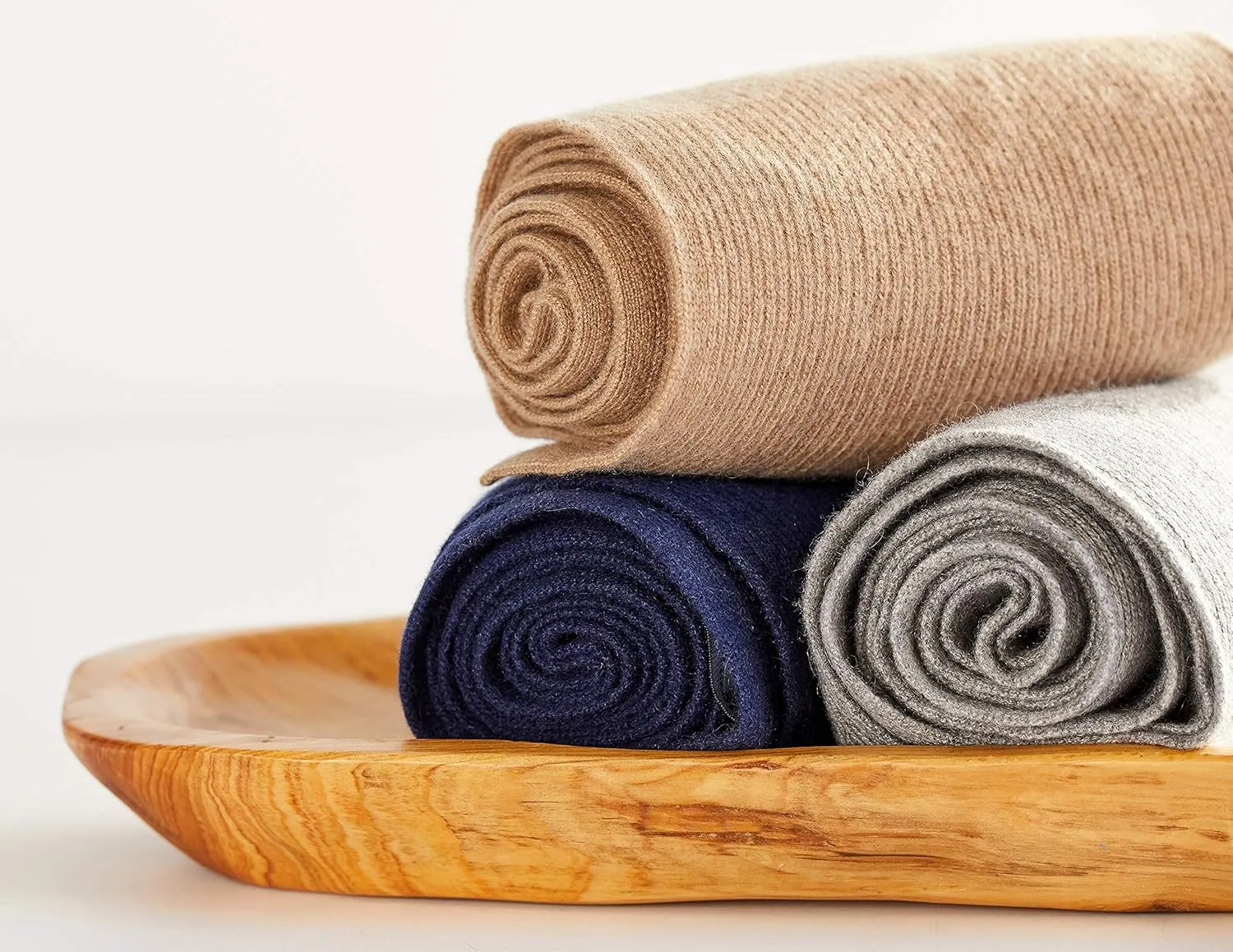 State Cashmere Unisex Classic Ribbed Solid Scarf 100% Pure Cashmere Ultra Soft Winter Must Have