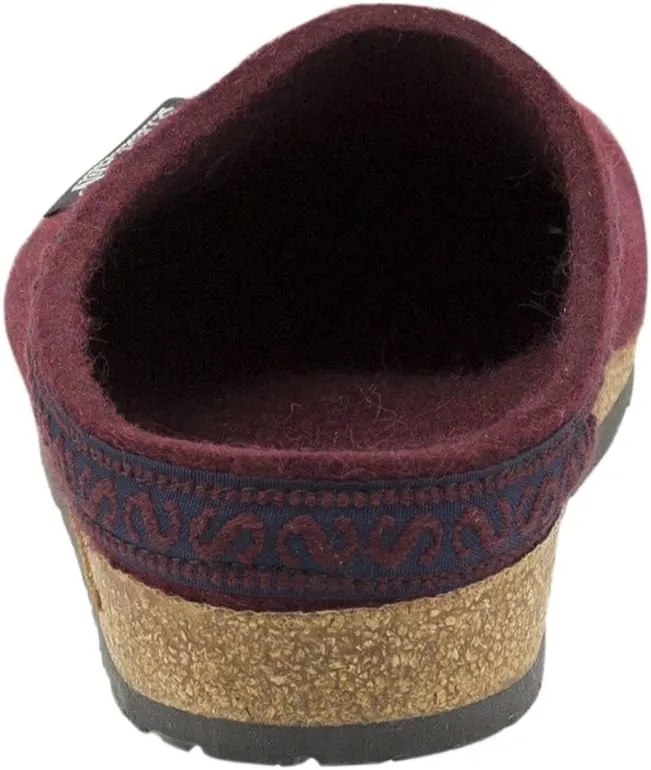 Stegmann Women's 'Original 108' Wool Clog with Cork Sole - Wide Width