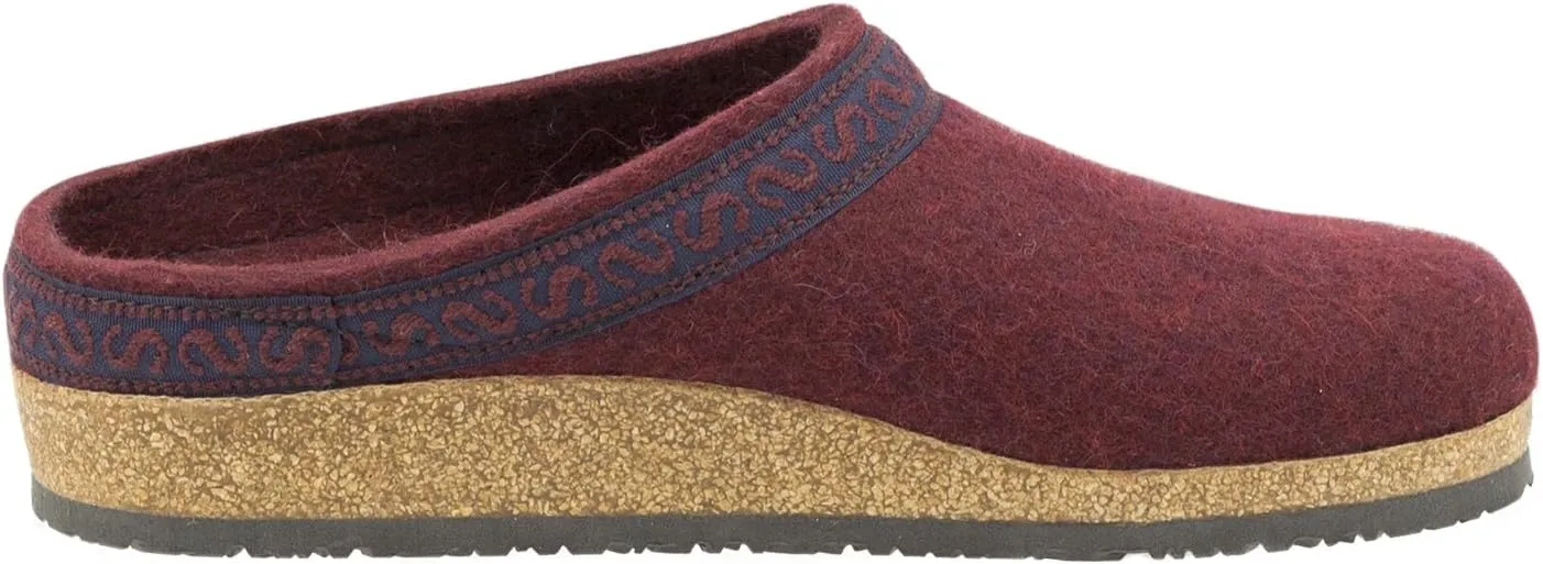 Stegmann Women's 'Original 108' Wool Clog with Cork Sole - Wide Width