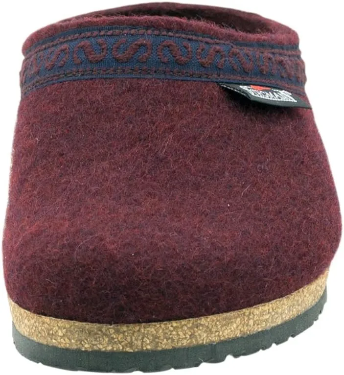 Stegmann Women's 'Original 108' Wool Clog with Cork Sole - Wide Width