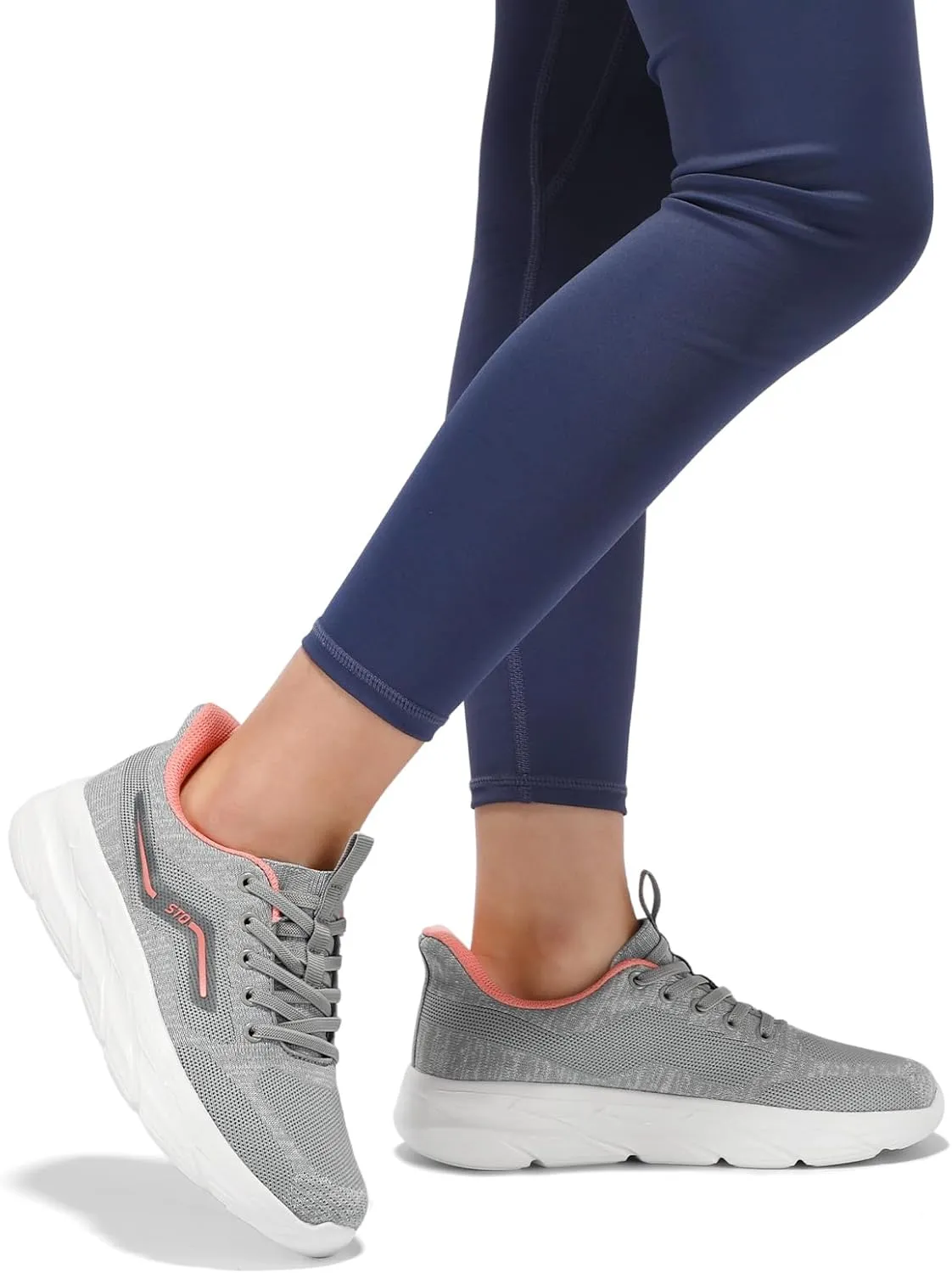 STQ Women's Slip-On Orthopedic Walking Shoes Comfortable Plantar Fasciitis Tennis Casual Sneakers