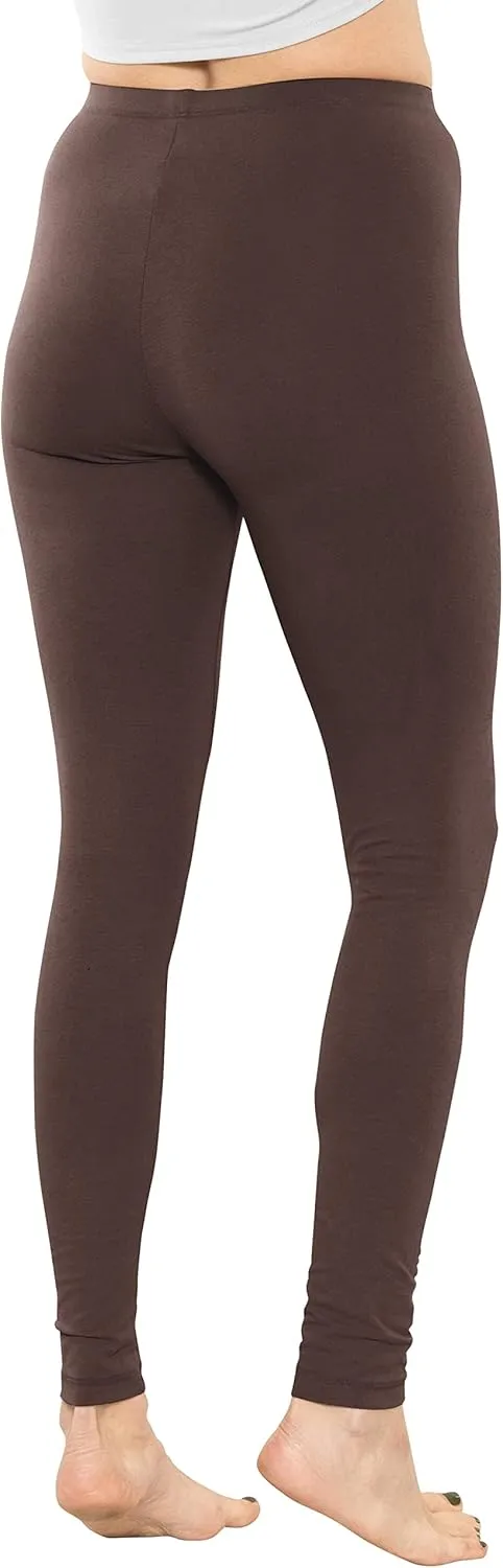 STRETCH IS COMFORT Women's and Plus Size High Rise Knee and Ankle Leggings