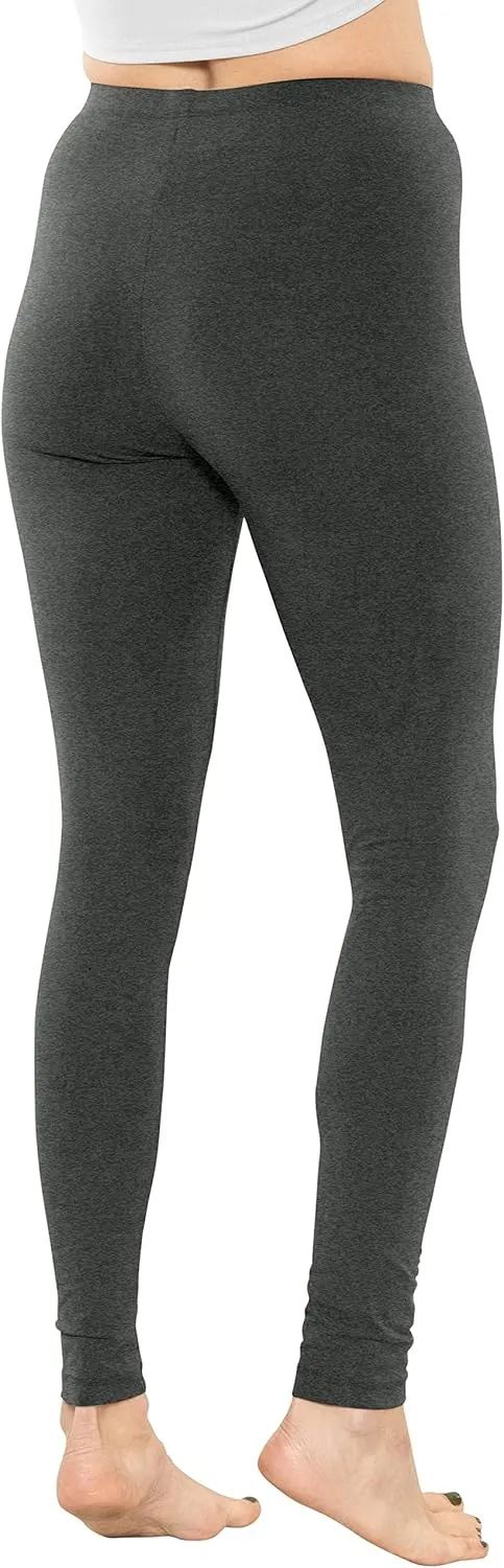 STRETCH IS COMFORT Women's and Plus Size High Rise Knee and Ankle Leggings