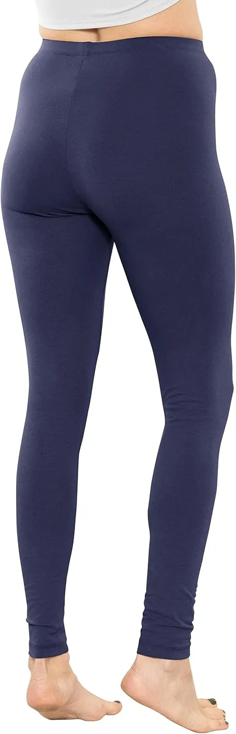 STRETCH IS COMFORT Women's and Plus Size High Rise Knee and Ankle Leggings