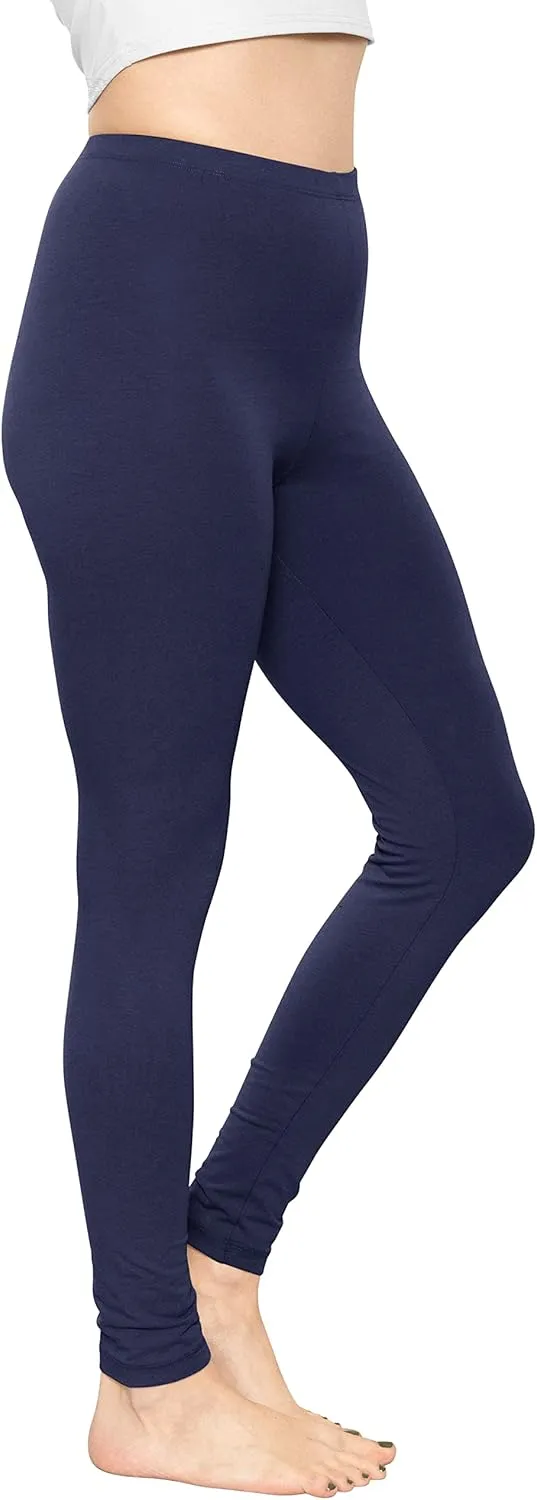 STRETCH IS COMFORT Women's and Plus Size High Rise Knee and Ankle Leggings