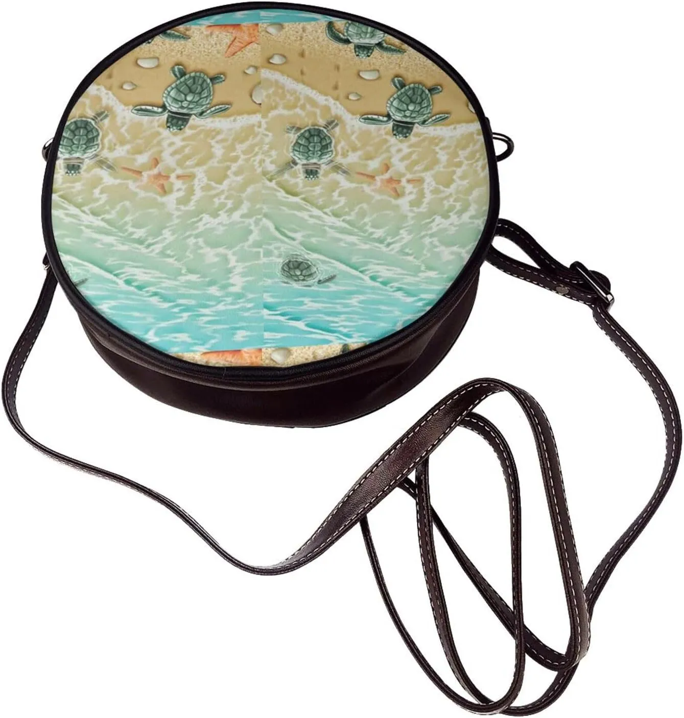 Stylish Handbags Purse Sleek Crossbody Bag with Top Zipper