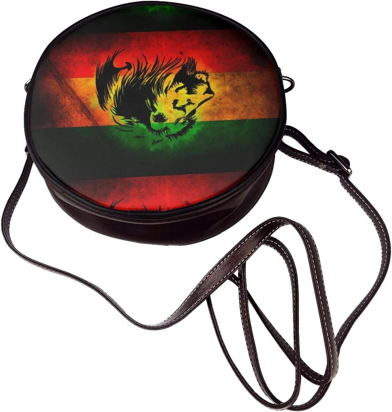 Stylish Handbags Purse Sleek Crossbody Bag with Top Zipper