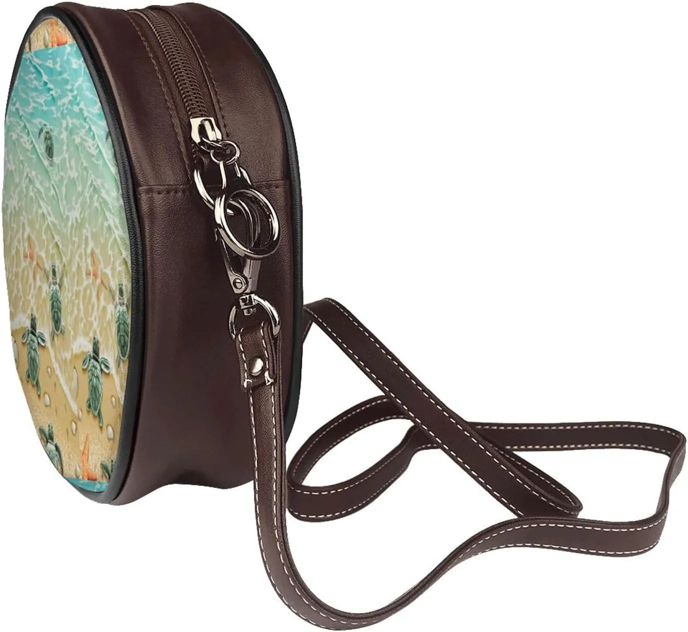 Stylish Handbags Purse Sleek Crossbody Bag with Top Zipper