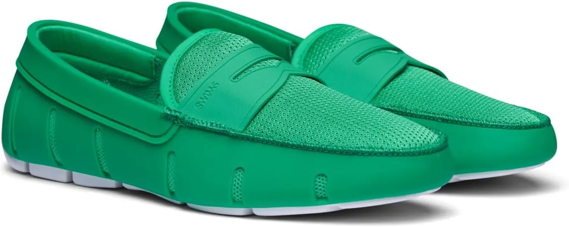 SWIMS Mens Loafers, Braided Lace Casual Slip-Ons Shoes, Fashion Shoe for Beach