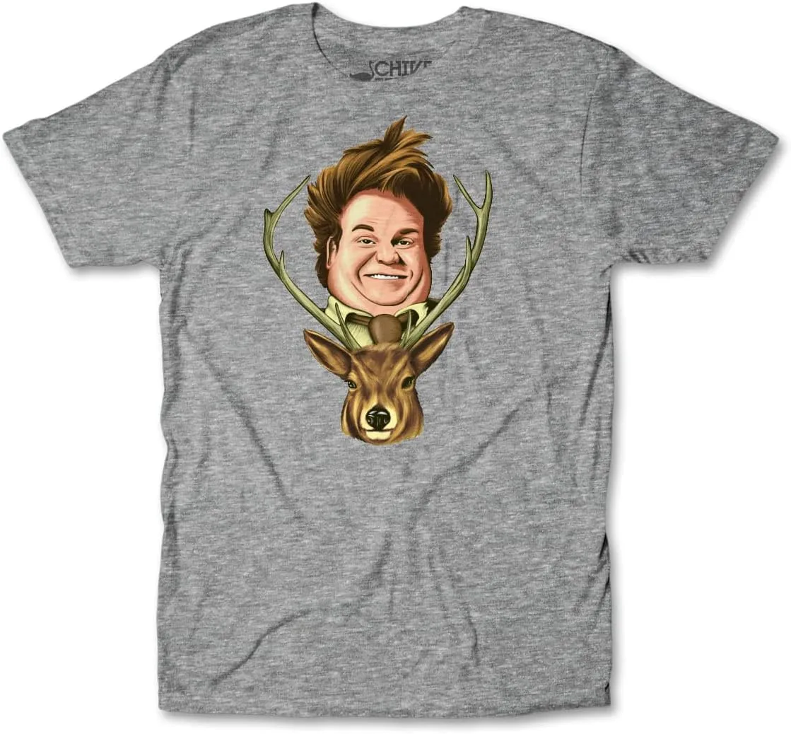 theCHIVE Chris Farley Tommy Boy Deer 90s Comedy Movie T-Shirt