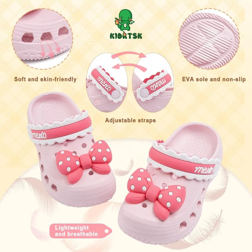 Toddler Kids Boys Girls Cute Garden Water Clogs Slip On Sandals Slides Lightweight Slipper Outdoor Summer Swimming Pool Infant Children Beach Pool Shoes