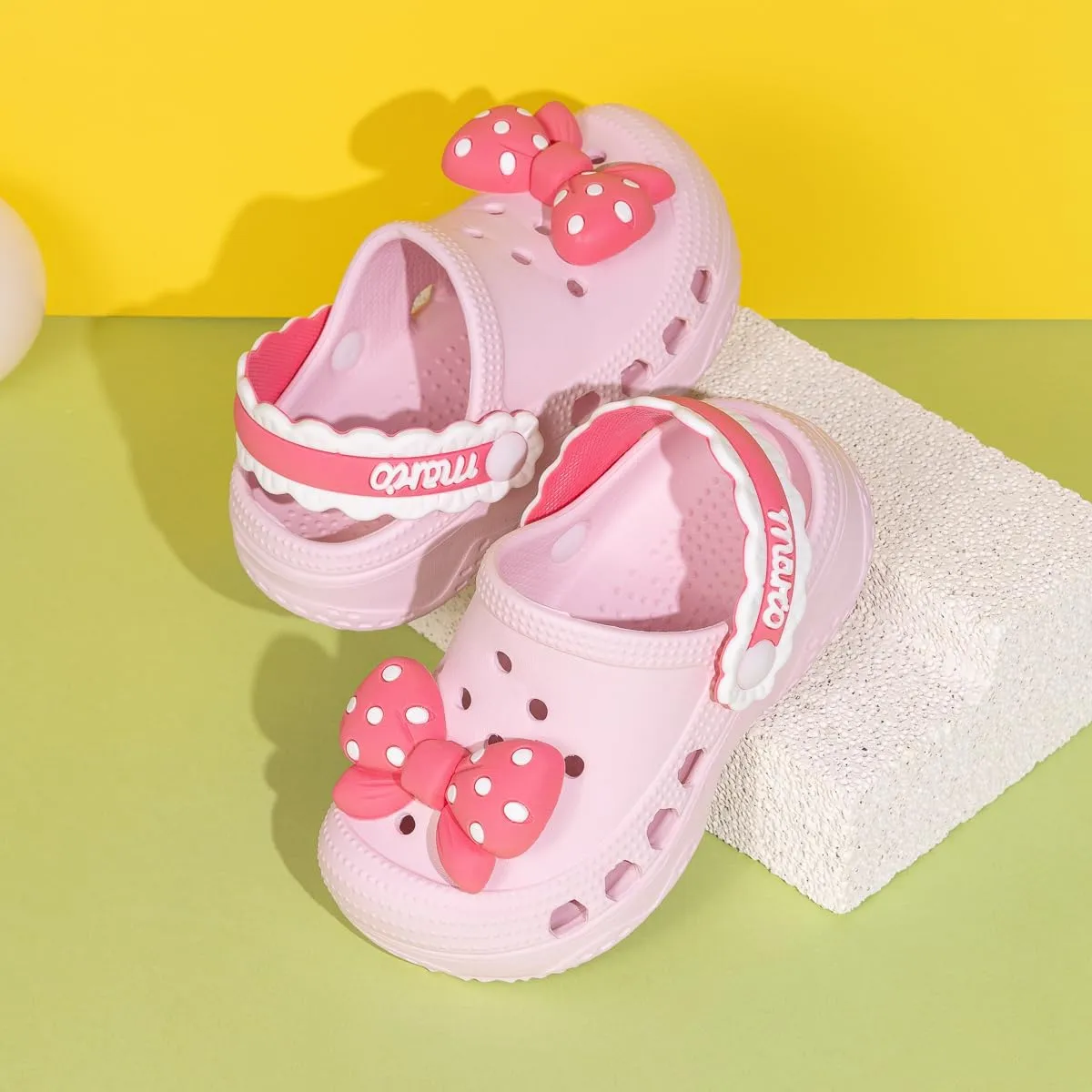 Toddler Kids Boys Girls Cute Garden Water Clogs Slip On Sandals Slides Lightweight Slipper Outdoor Summer Swimming Pool Infant Children Beach Pool Shoes