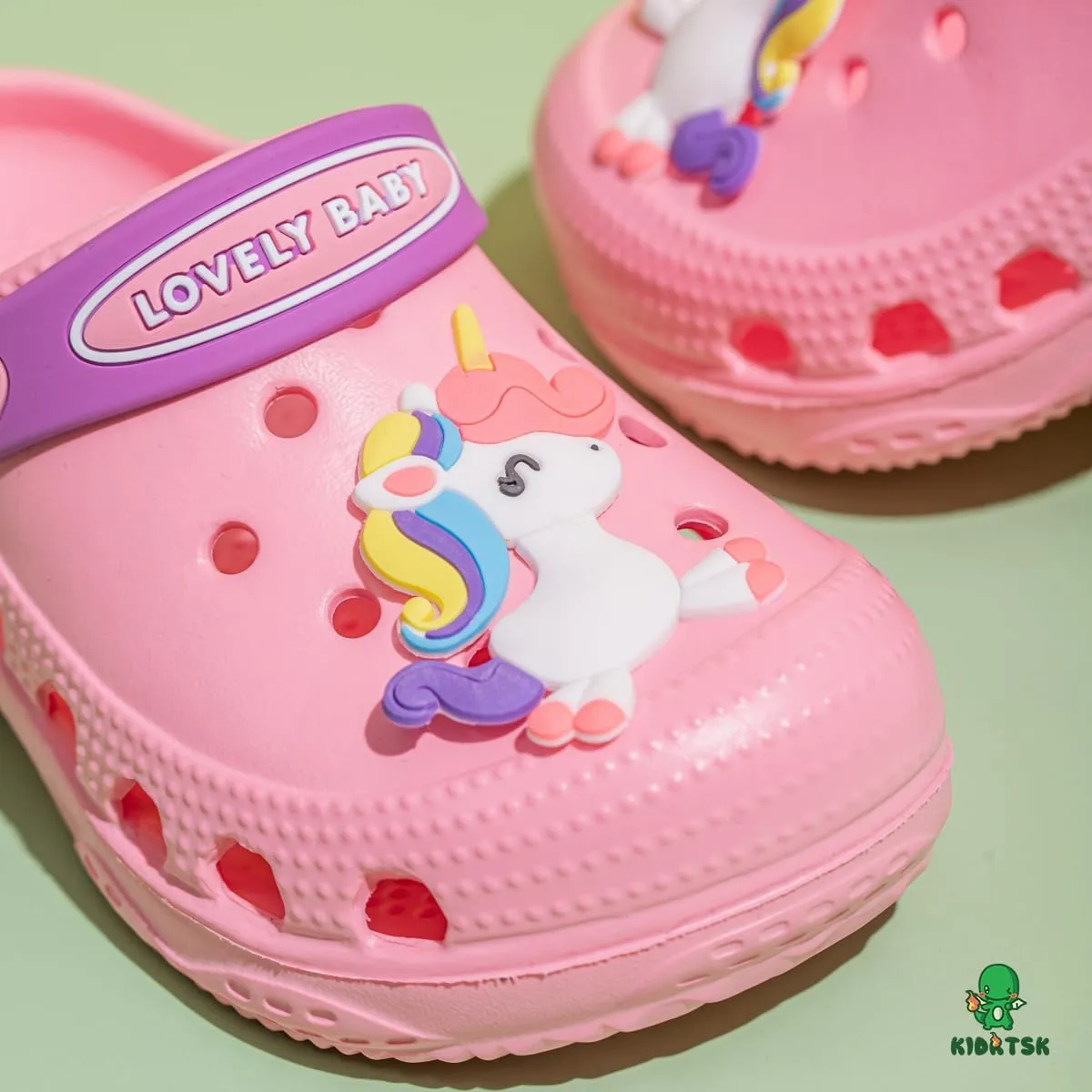 Toddler Kids Boys Girls Cute Garden Water Clogs Slip On Sandals Slides Lightweight Slipper Outdoor Summer Swimming Pool Infant Children Beach Pool Shoes