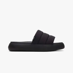 TOMS ALPARGATA MALLOW SLIDE Womens Sandals Black