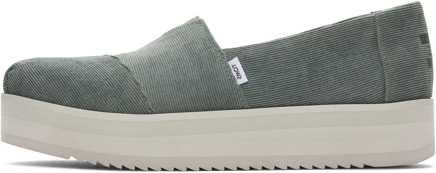 TOMS Women's, Alpargata Midform Espadrille Slip-On