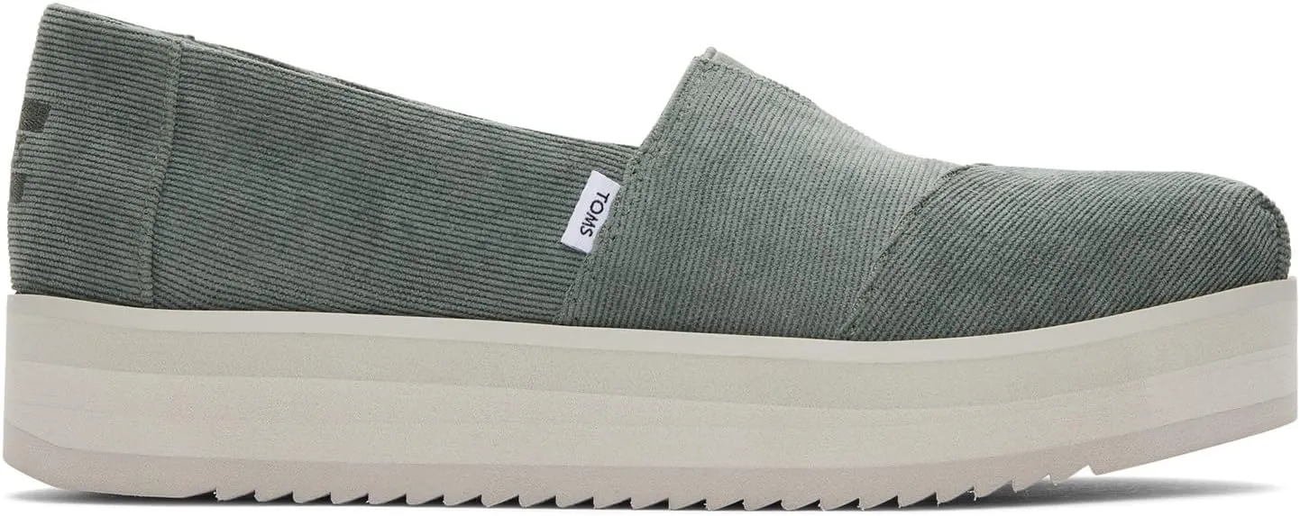 TOMS Women's, Alpargata Midform Espadrille Slip-On