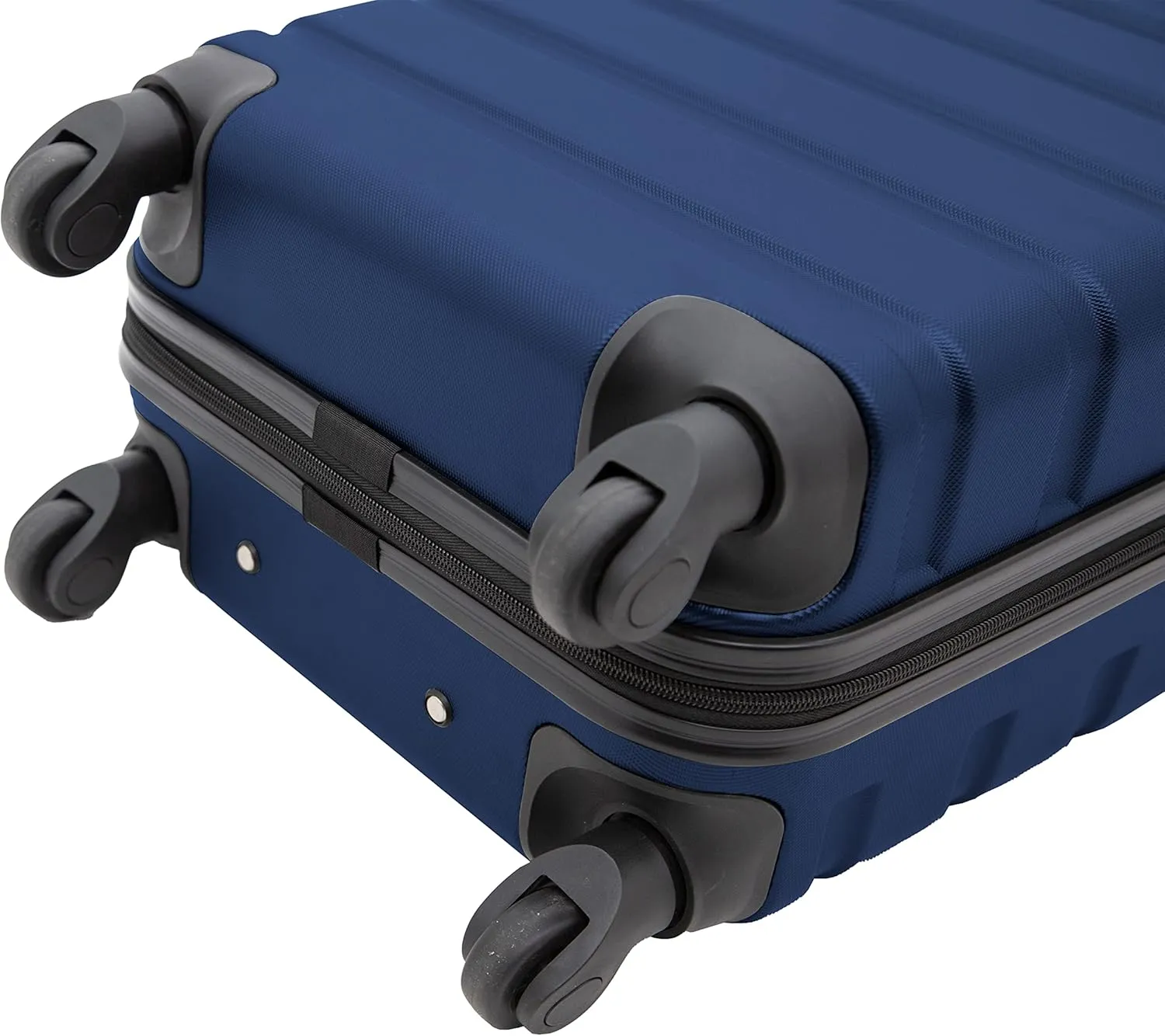Travelers Club Harper Luggage, Navy, 20-Inch Carry-On