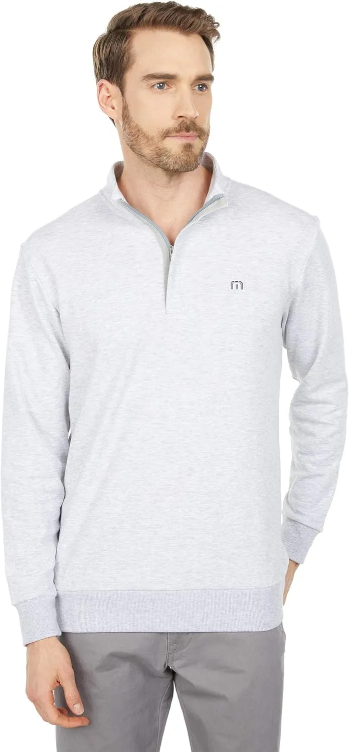 TravisMathew Men's Cloud Quarter Zip 2.0