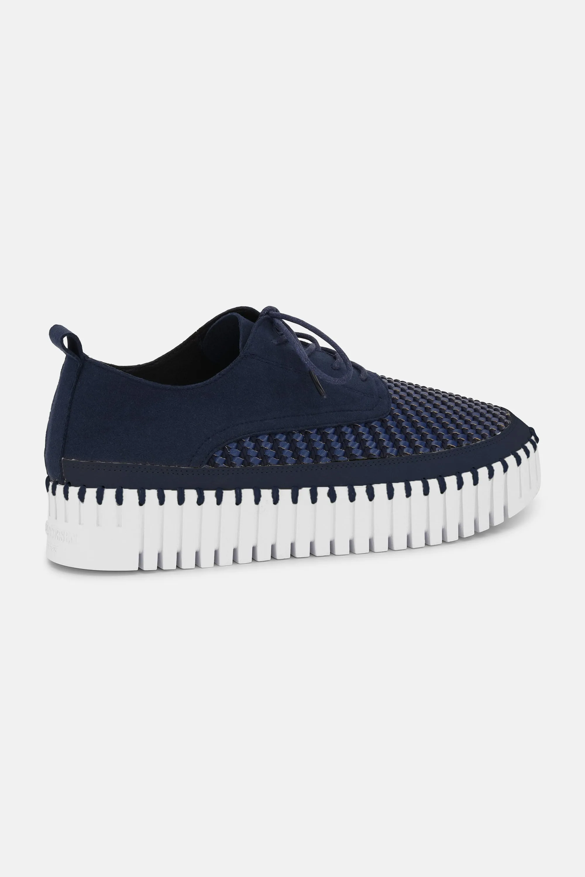 Tulip Slipper Mit Schnürung - Dark Indigo White