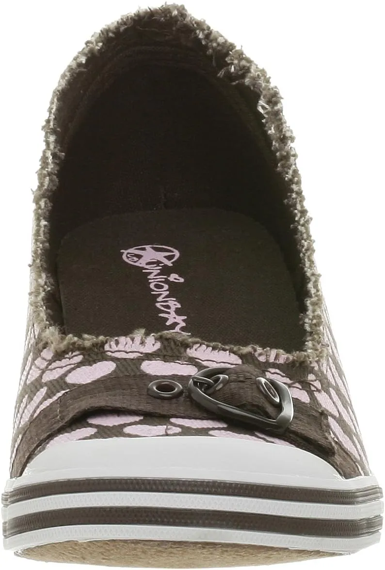 UNIONBAY Little Kid/Big Kid Peach-g Wedge Sneaker