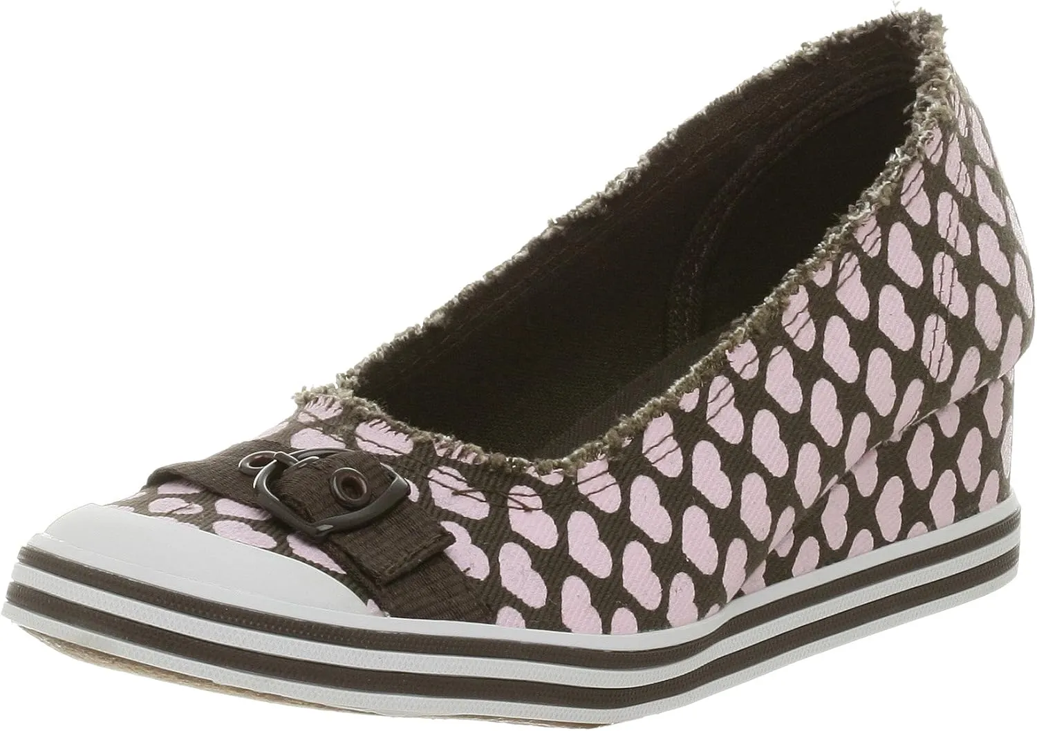 UNIONBAY Little Kid/Big Kid Peach-g Wedge Sneaker