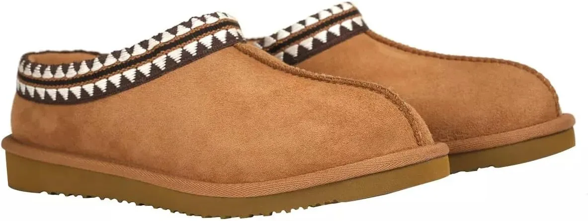 Unisex Shearling Slipper Havane