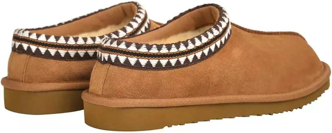 Unisex Shearling Slipper Havane