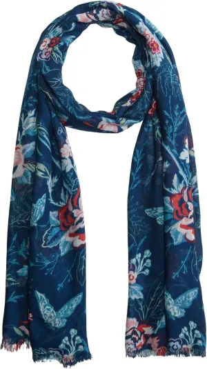 Vera Bradley Women's Lightweight Soft Fringe Scarf