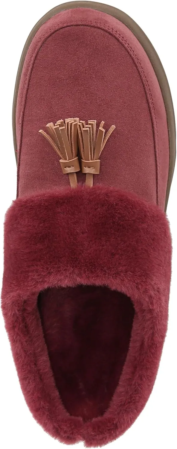 Vionic Cedar Perrin Women's Slip-On Cozy Slipper- Supporting Ladies Indoor/Outdoor Slippers that Include VIO MOTION Technology Orthotic Insole With Built-in Arch Support, Helps Heel Pain, Medium Fit