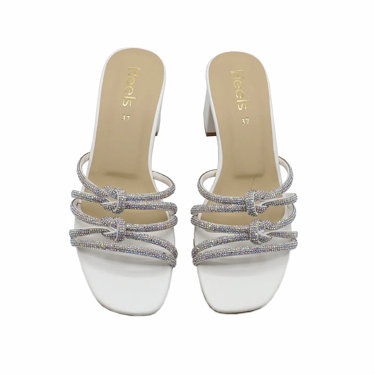 White Fancy Slipper 045200