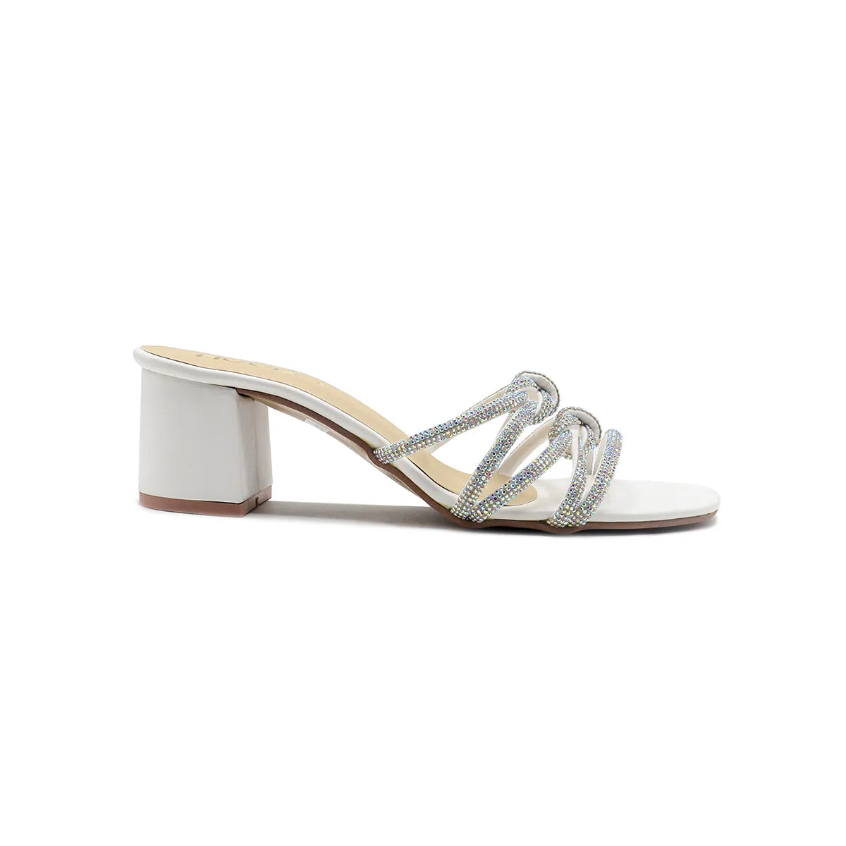 White Fancy Slipper 045200