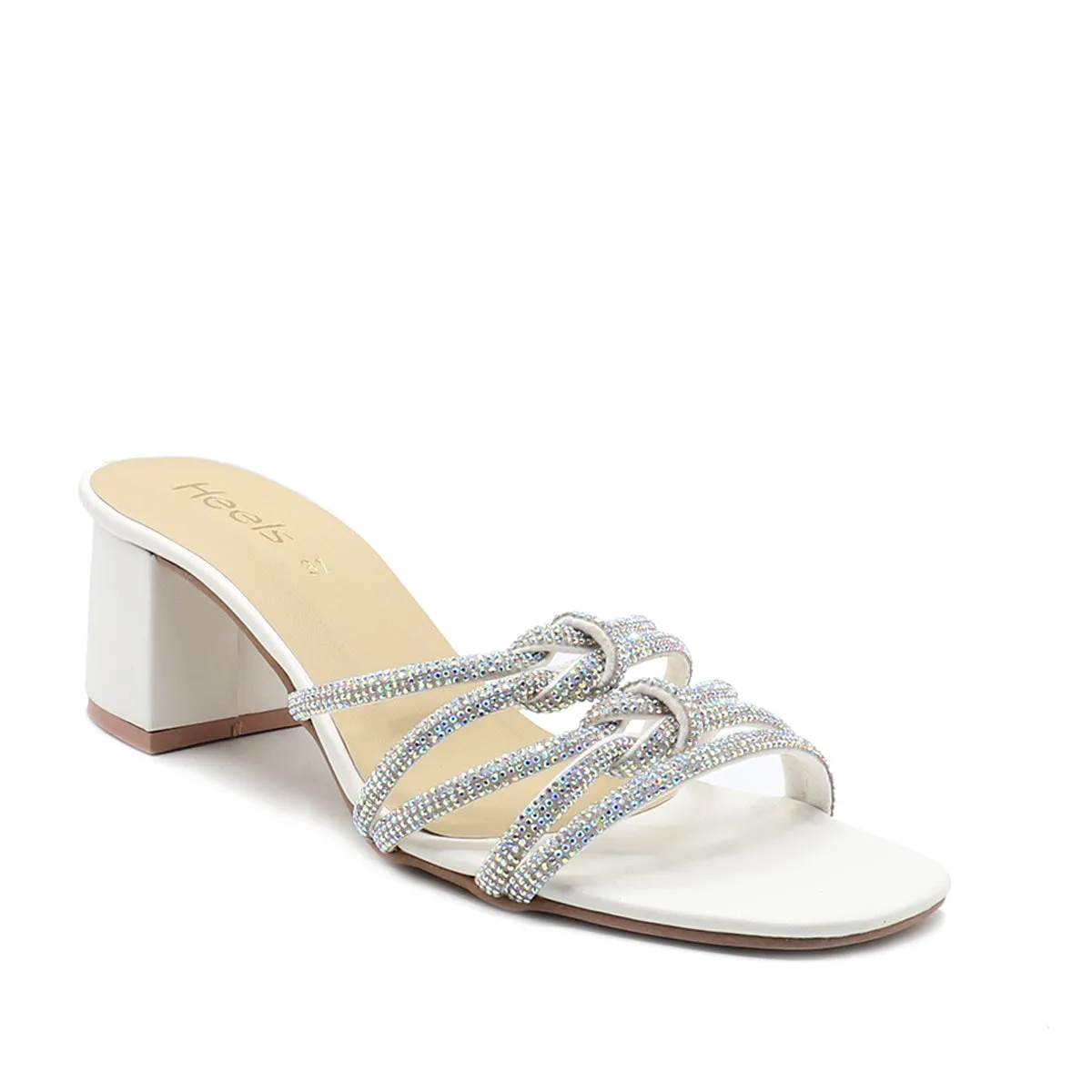 White Fancy Slipper 045200