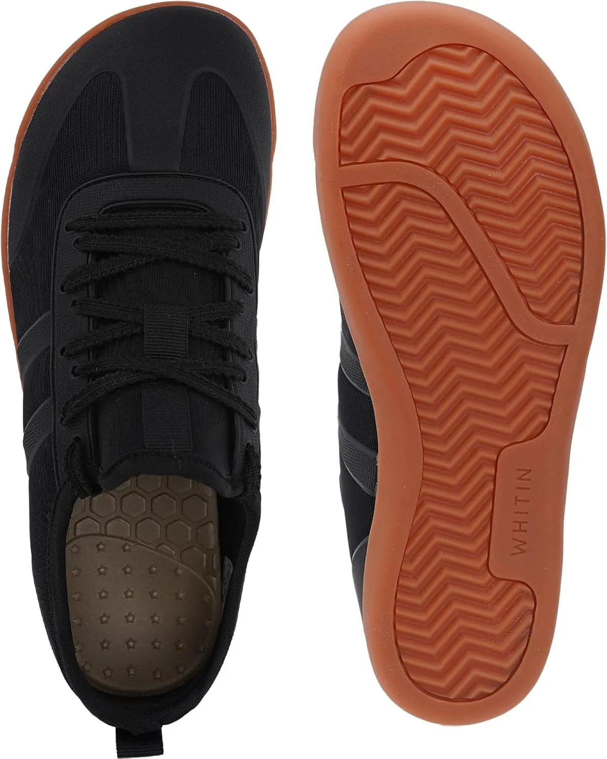 WHITIN Men's Summer Barefoot Shoes | Wide Toe Box | Sleek Stitch-Free