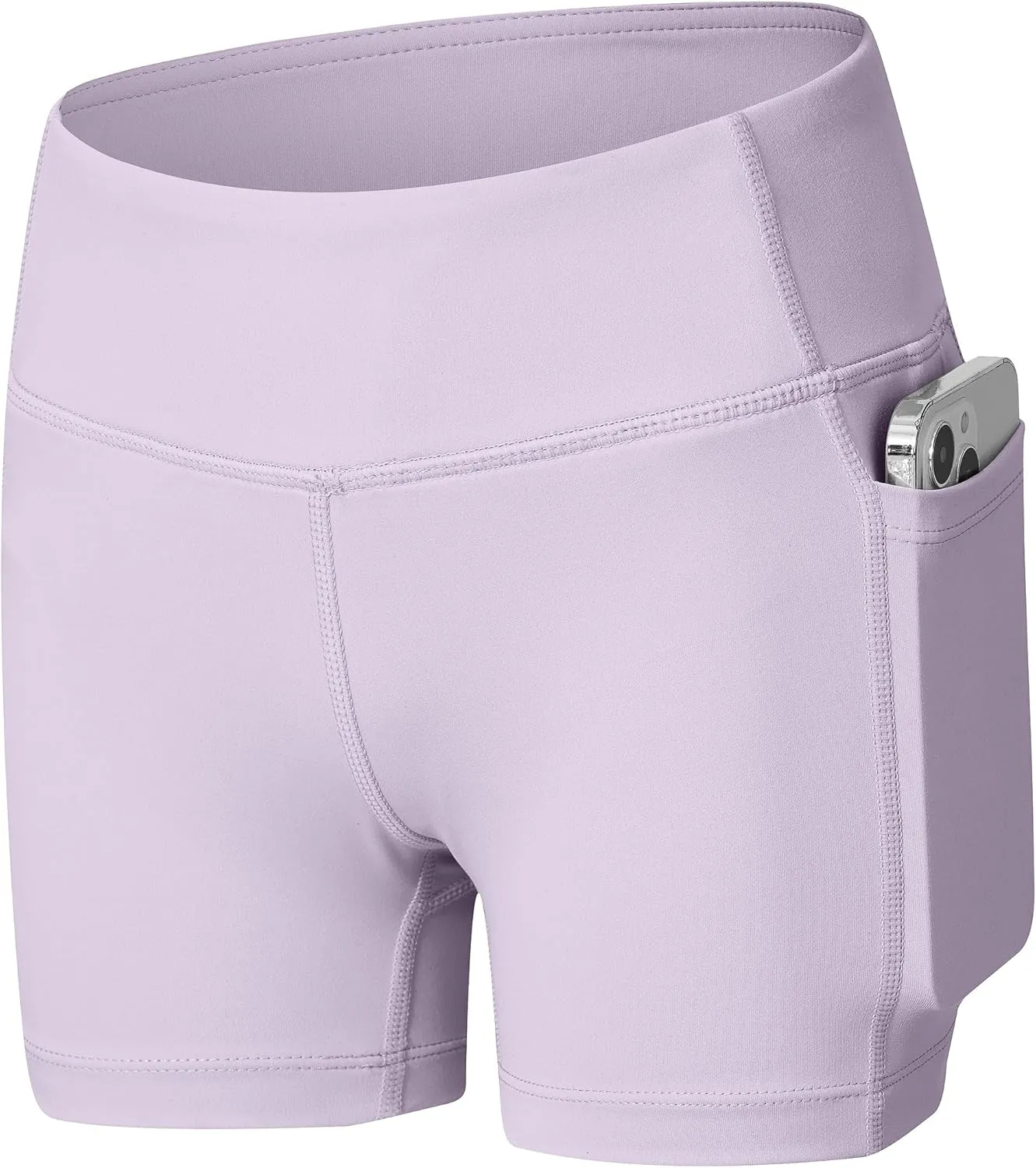 Willit Girls Swim Shorts with Pockets UPF 50  Sun Protection Swimming Bottom