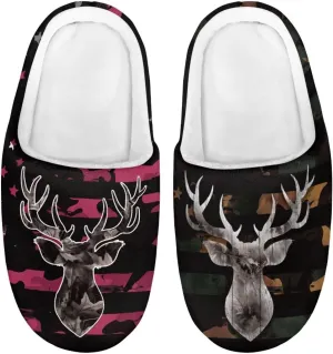 Winter Warm Slippers for Girls Kids Boys Size 9-15 Indoor Outdoor Fuzzy Slippers