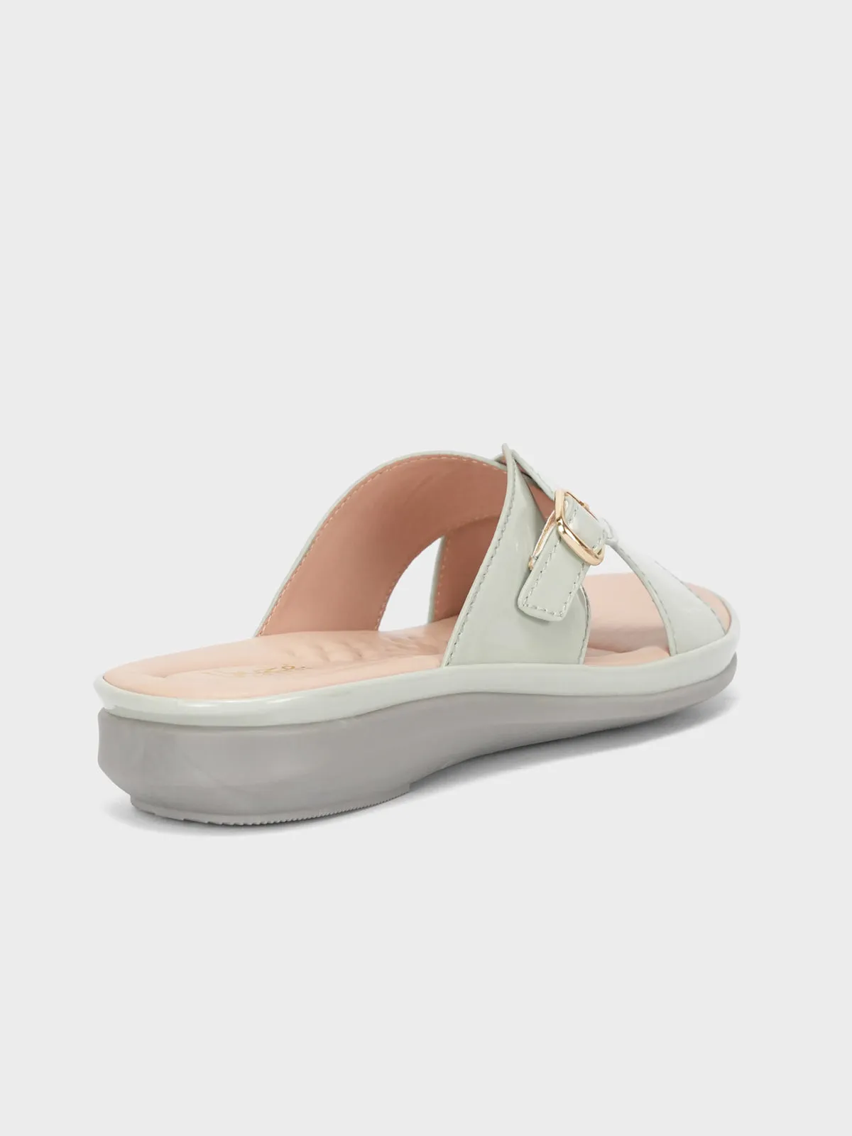 Women "CRESIDA" Crossover Comfy Flat Slippers