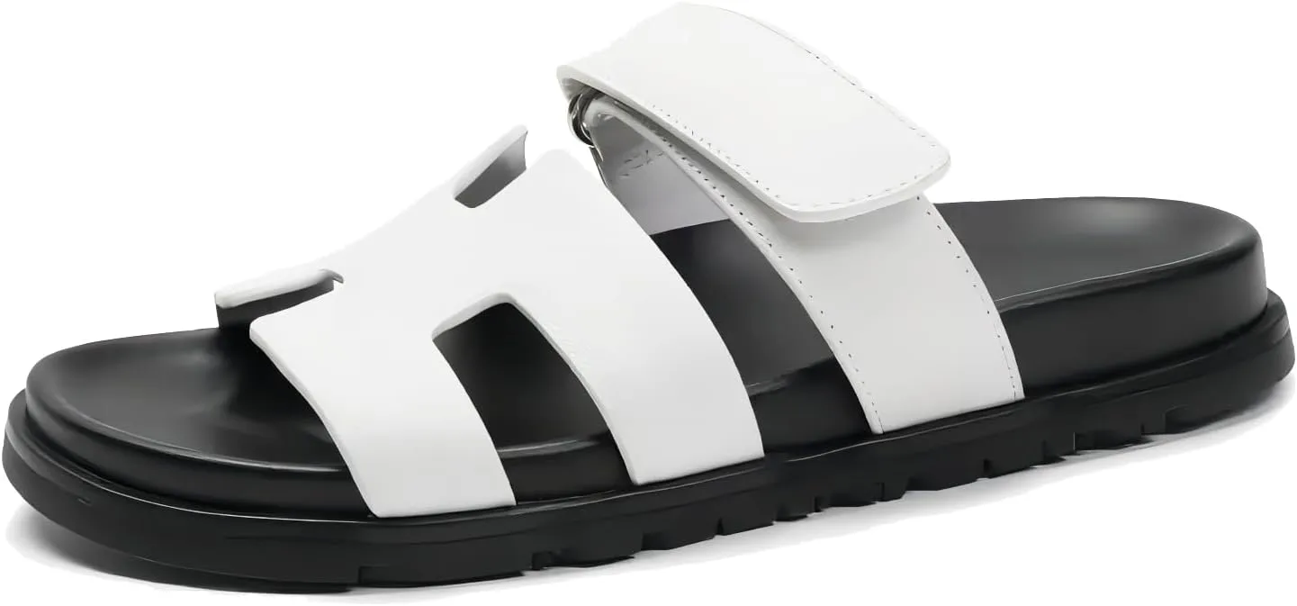 Women Sandals Summer Flat Sandal Comfy Adjustable Strap Sandals Fashion Mules Slip On Casual Sandals for Women