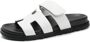Women Sandals Summer Flat Sandal Comfy Adjustable Strap Sandals Fashion Mules Slip On Casual Sandals for Women