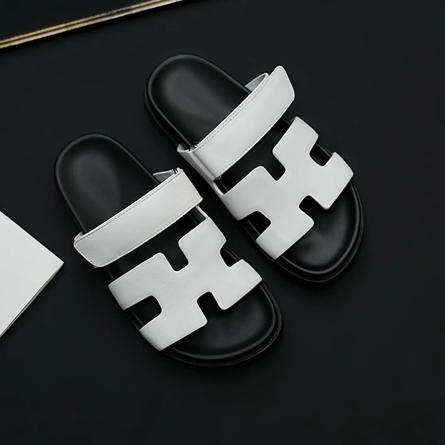 Women Sandals Summer Flat Sandal Comfy Adjustable Strap Sandals Fashion Mules Slip On Casual Sandals for Women