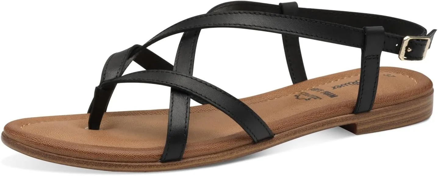 Women's Ankle-Strap Flat Sandal
