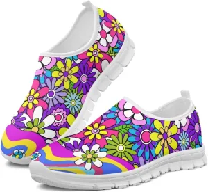 Women's Casual Flat Shoes Slip On Sneakers Lightweight Comfort Soft Loafers Running Walking Dress Shoes