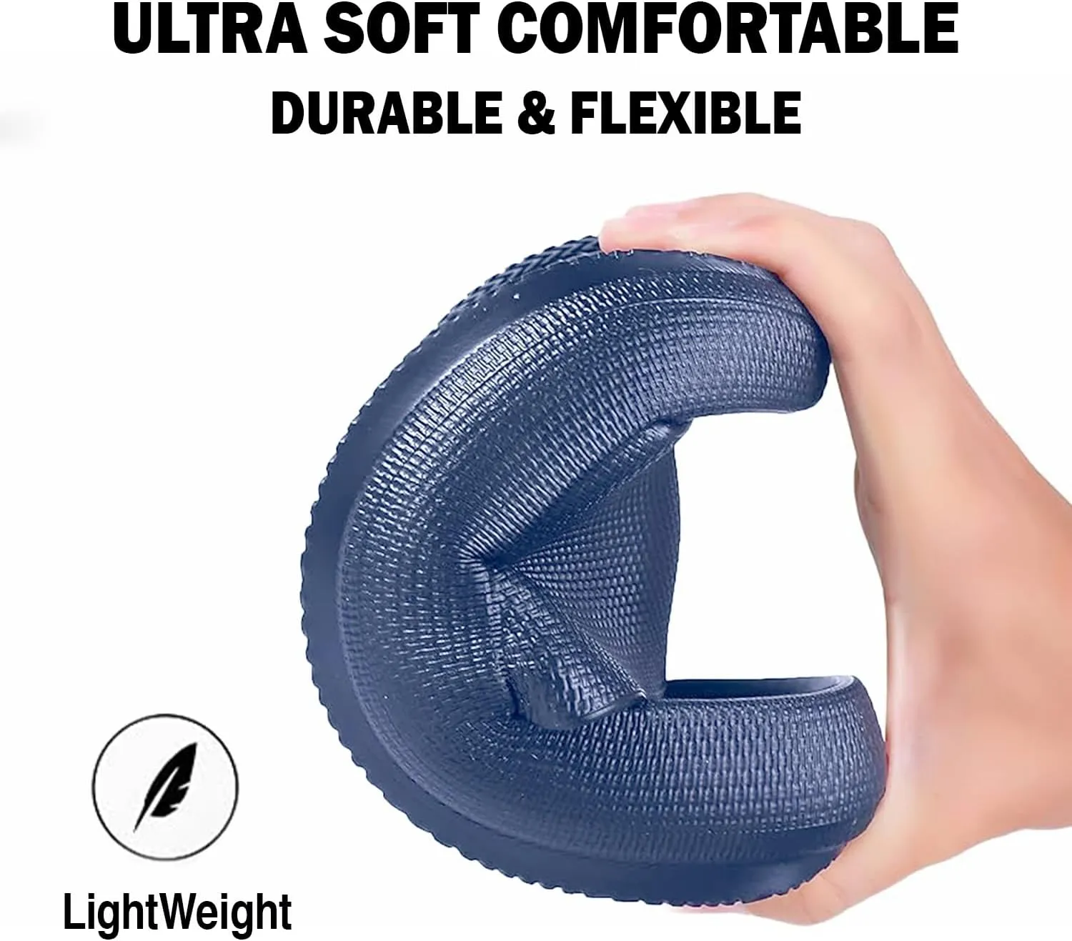 Women's Classic Ultra Soft Sliders/Slippers with Cushion FootBed for Adult | Comfortable & Light Weight| Stylish & Anti-Skid| Waterproof & Everyday Flip Flops for Ladies/Girls D-508