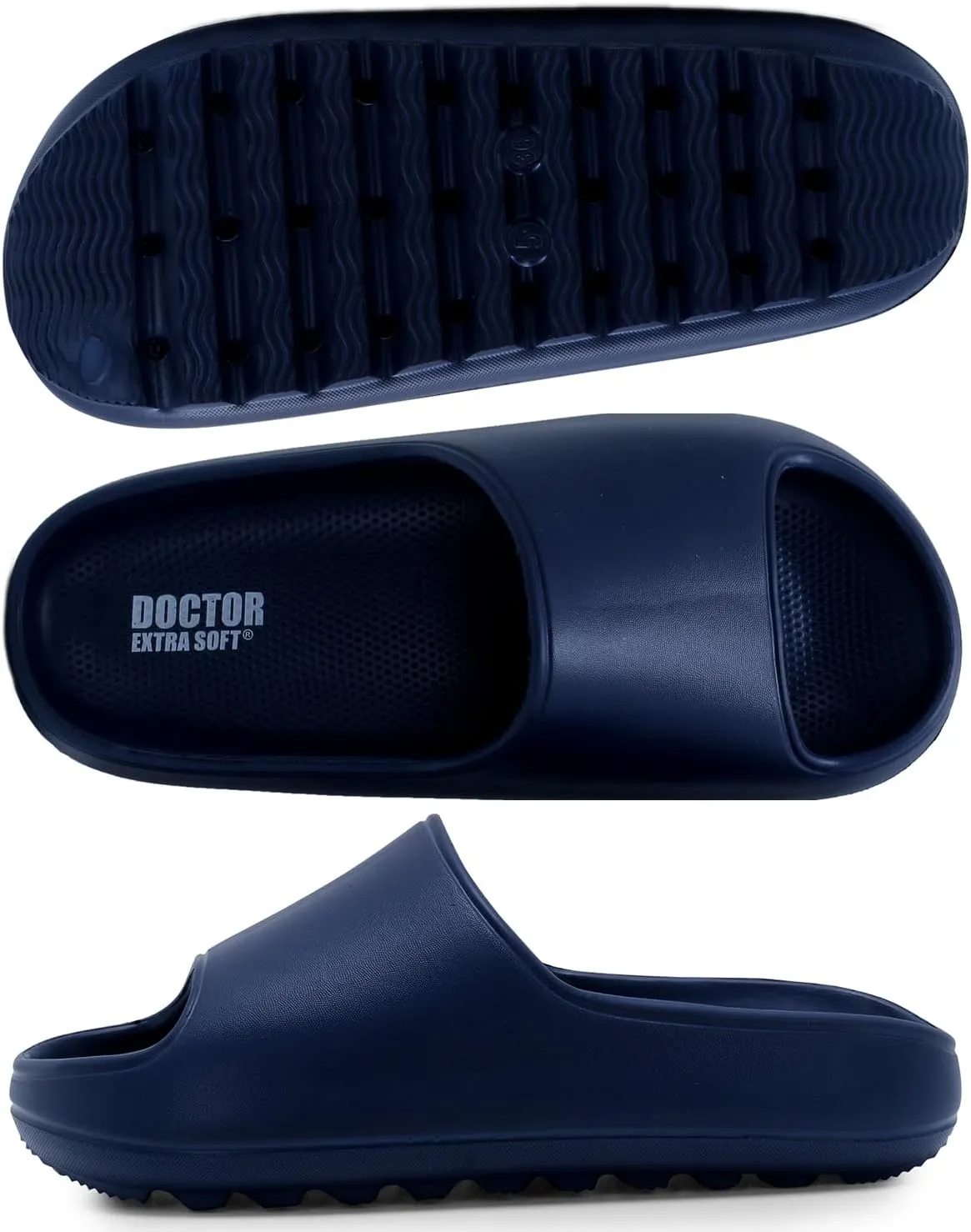 Women's Classic Ultra Soft Sliders/Slippers with Cushion FootBed for Adult | Comfortable & Light Weight| Stylish & Anti-Skid| Waterproof & Everyday Flip Flops for Ladies/Girls D-508