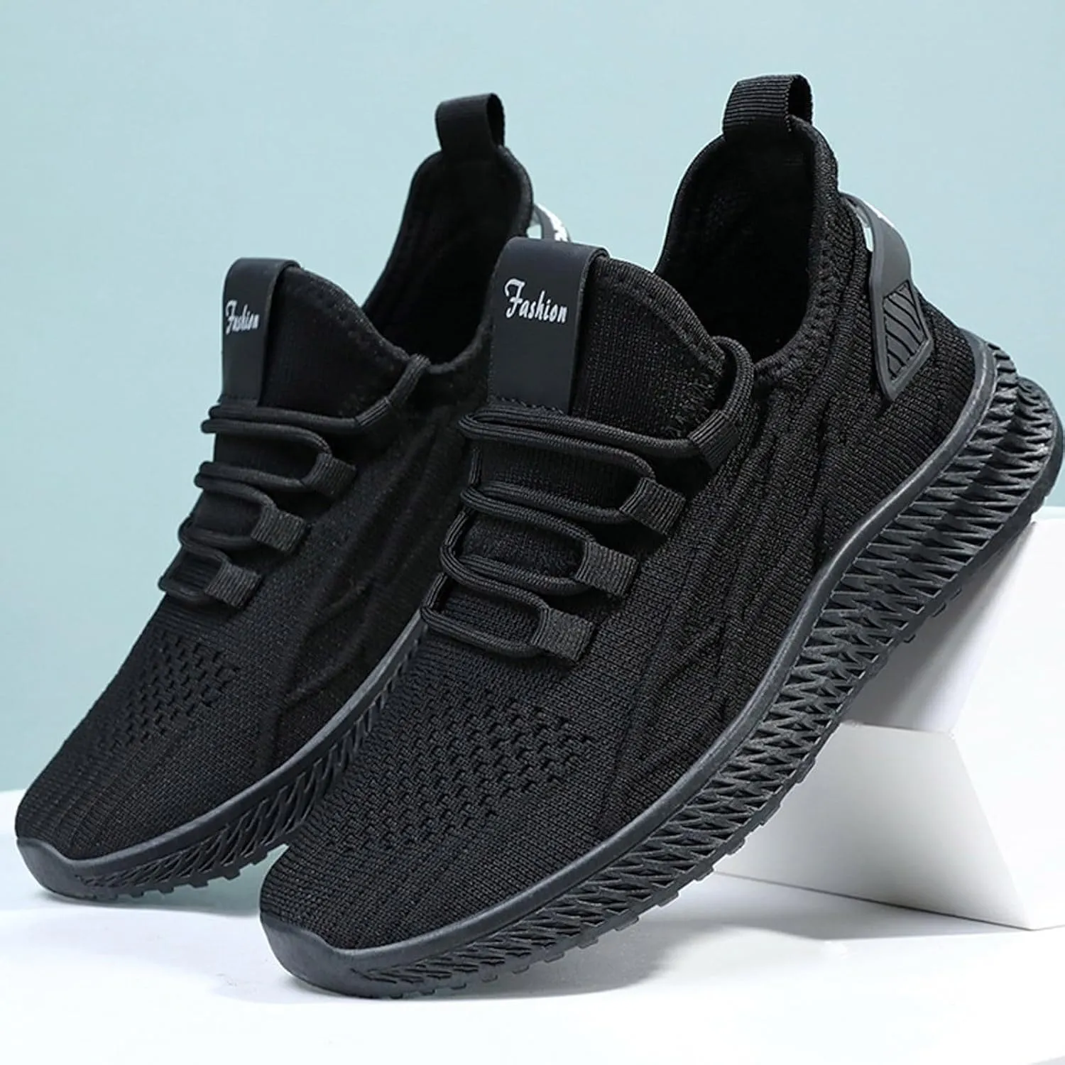 Women's Fashion Mesh Breathable Lightweight Lace Up Soft Sole Versatile Casual Running Slip Club C Women Double Sneaker