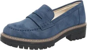 Womens Loafers Shoes Platform Chunky Penny Loafer Lug Sole Wide Width Comfortable Slip On Chunky Shoes for Women Work Office Business Casual Dress Shoe Walking Dresses Trendy Flats Loafer Sneakers