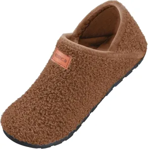 Women's Men's Fuzzy Fur Slippers Casual House Shoes Non Slip Barefoot Slipper Socks Warm Closed Back Indoor Outdoor Shoes