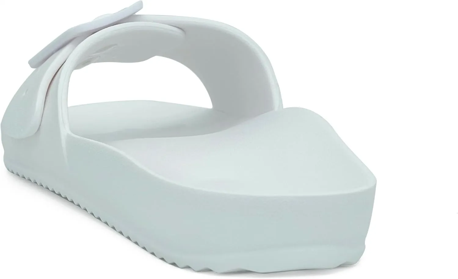 Womens Platform Sandals Arch Support Lightweight Comfy Foam EVA Open Toe Slides Adjustable Buckle Beach Sandals