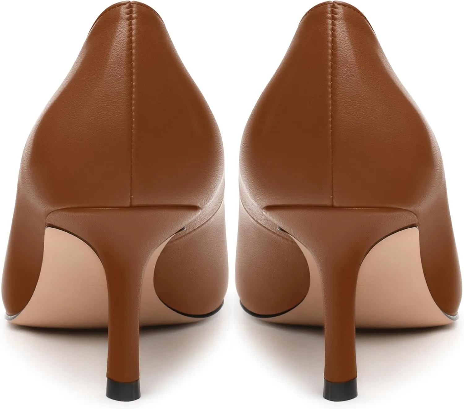 Women's Pumps, Pointed Closed Toe High Heels, Fashion Mid Heel Slip on Shoes for Women