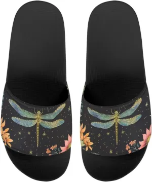 Womens Sandals Fat Slides Open Toe Slide Slippers Travel Fashion Slide Sandals Non Slip Shower Slippers